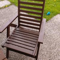 tavolo  e sedie da giardino 