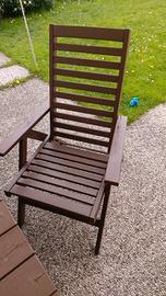 tavolo  e sedie da giardino 