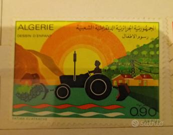 2 Francobolli Algeria 1974