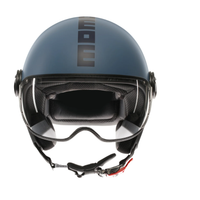 NOVITA' Casco Momo Design FGTR Classic Blu Dusty