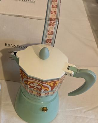 caffettiera 3 tazze marca Brandani nuova