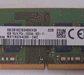 SO-DIMM DDR4 1x4 GB PC4-3200AA