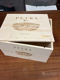 Cassetta di legno - 4 annate consecutive