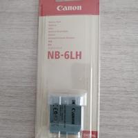 2 x batterie originali Canon NB-6LH
