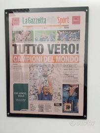 Gazzetta dello sport campioni del mondo 2006