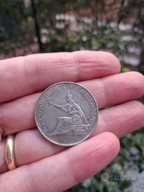 500 Lire Argento 1961 Centenario, originale - A1