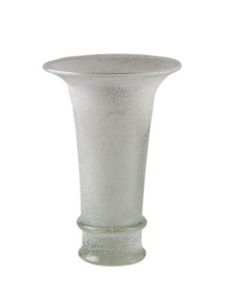 Vaso a Tromba in Vetro Manifattura di Murano