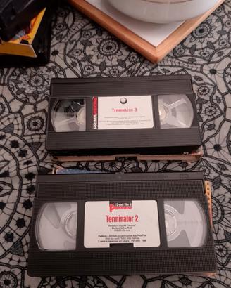 Lotto 2 VHS Terminator 2 + Terminator 3
