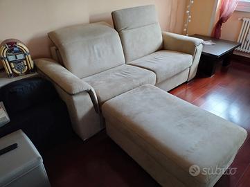 Divano letto e pouf contenitore coordinato 