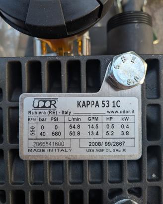 Pompa a Membrana Udor  KAPPA 53 1C