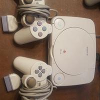 Playstation one con controller