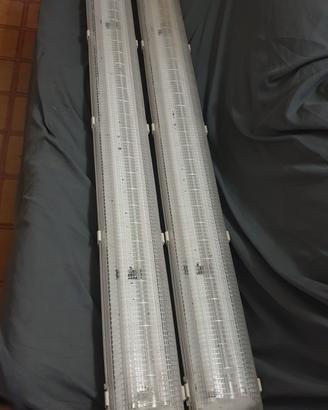 5 Plafoniere lampade  Dysano stagne 160 cm