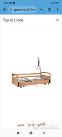 letto per degenza elettr a tre snodi