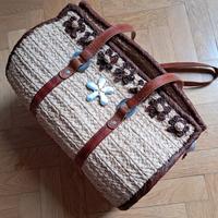 Borsa paglia Vesto Pazzo