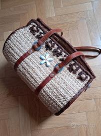 Borsa paglia Vesto Pazzo
