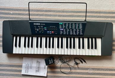 Tastiera Casio - CTK 100 + leggio e adattatore.