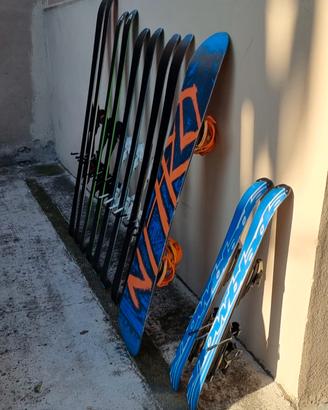 Affilatura lamine e sciolinatura sci e snowboard