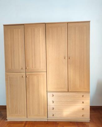 Rete letto, Armadio, Vetrina e tavolino basso