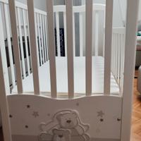 Lettino Foppapedretti + materasso AirCuddle 