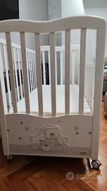 Lettino Foppapedretti + materasso AirCuddle 