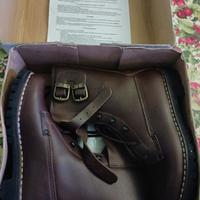 scarponi trekking in pelle  tg 42