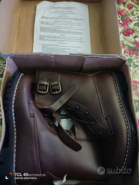 scarponi trekking in pelle  tg 42