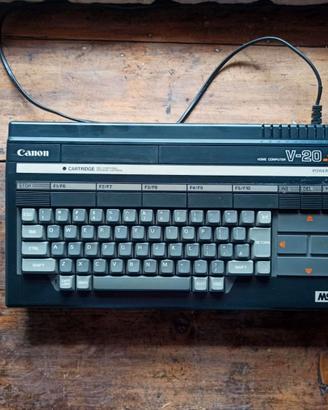 Canon V-20 MSX 64K Home Computer funzionante