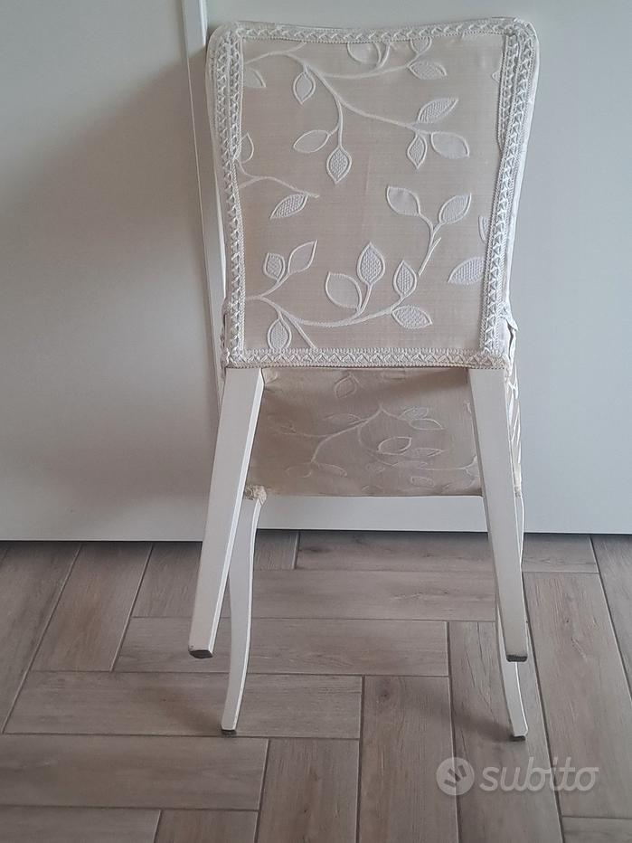 Sedie rivestite in stoffa Mobili usati