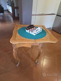 Tavolo gioco antico