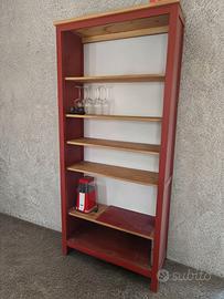 Libreria rustica in legno