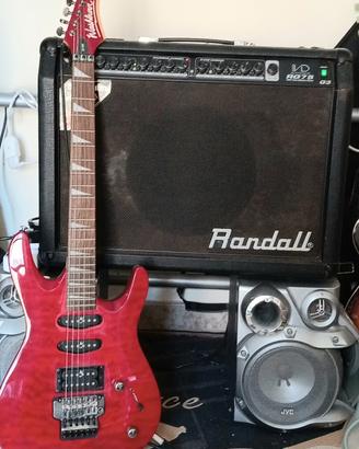 CHITARRA ROCK Washburn superstrat rock metal