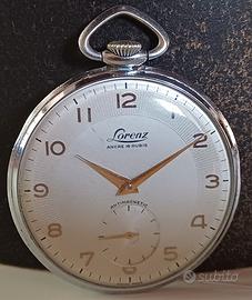 Orologio da tasca LORENZ,  perfetto anni '50.