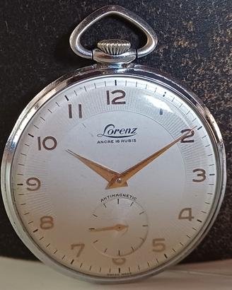 Orologio da tasca LORENZ,  perfetto anni '50.