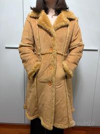 Cappotto lungo stile montone