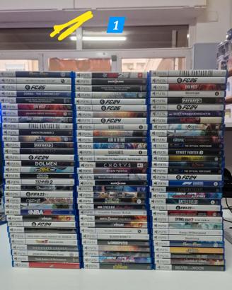ASSORTIMENTO DI GIOCHI USATI PER PS5 A PARTIRE DA