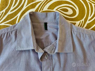 Camicia uomo a maniche corte Benetton