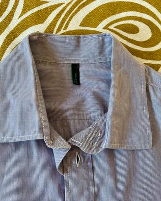 Camicia uomo a maniche corte Benetton