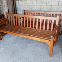 N. 2 PANCHE IN LEGNO TEAK - Marca Unopiù