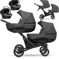 passeggino gemellare trio
