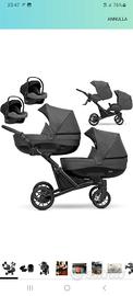passeggino gemellare trio