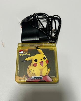 Gameboy Advance  SP coustom Pikachu 