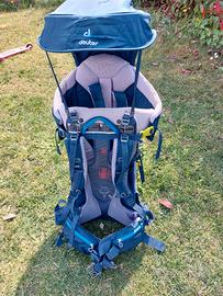 Zaino Deuter Kid Comfort + tettuccio e cuscino
