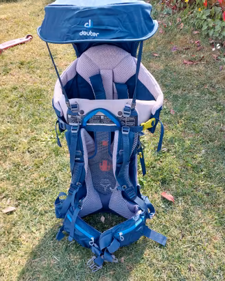 Zaino Deuter Kid Comfort + tettuccio e cuscino