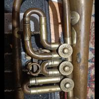 Tromba famiglia riedl punzonato metà 1800. Da rest