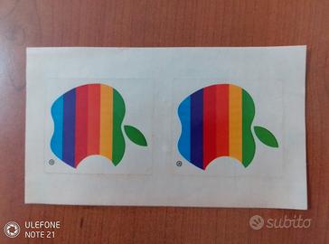 Coppia di decals Mac