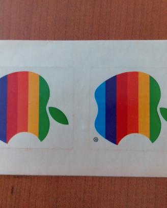 Coppia di decals Mac