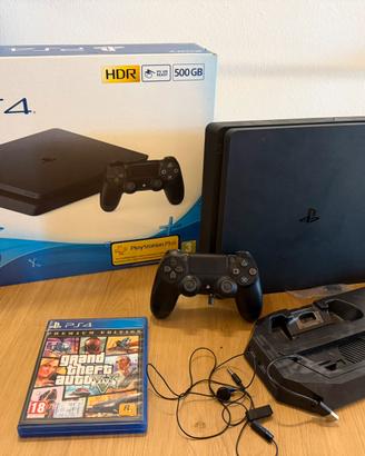 PlayStation 4 - PS4 Slim 500 GB + GTA 5