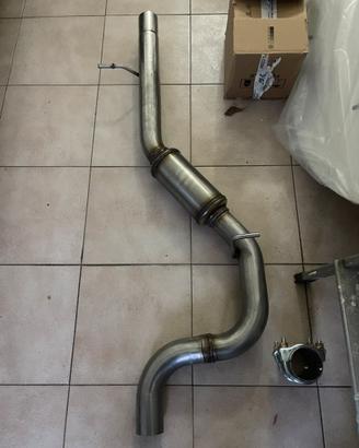 Centrale silenziato inox car audi s3 8p