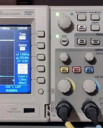 Oscilloscopio Tektronix TDS2024B in perfetto stato