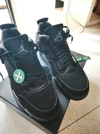 Scarpe da uomo, stile basket, nere vellutate.